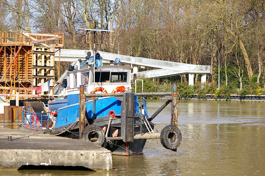 Le Bateau Francki: Ecluse d evry 014